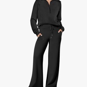 Elegant Black Wide-Leg Jumpsuit for Women